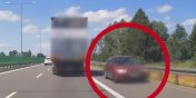 Elblg: Wjecha „pod prd” na S7 - zobacz film