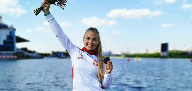 Marta Witkowska brzow medalistk Mistrzostw Europy w Maratonie Kajakowym. „Niosy mnie marzenia i serducho”