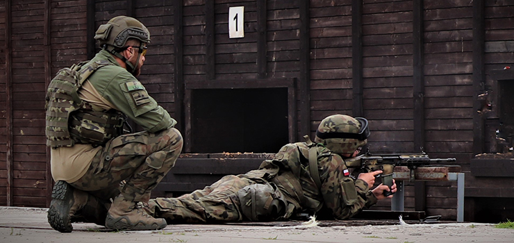 Pętla taktyczna zwieńczająca szkolenie podstawowe w 43blp