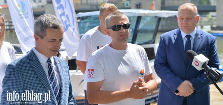 ECO AWF zawitał do Elbląga. "Promujemy ekologiczną turystykę wodną"