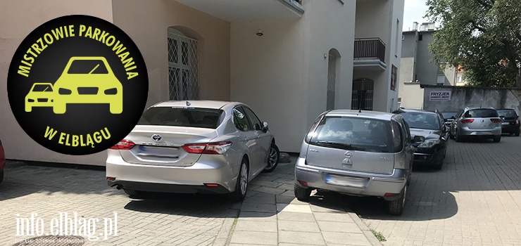 Mistrzowie parkowania w Elblągu (część 110)