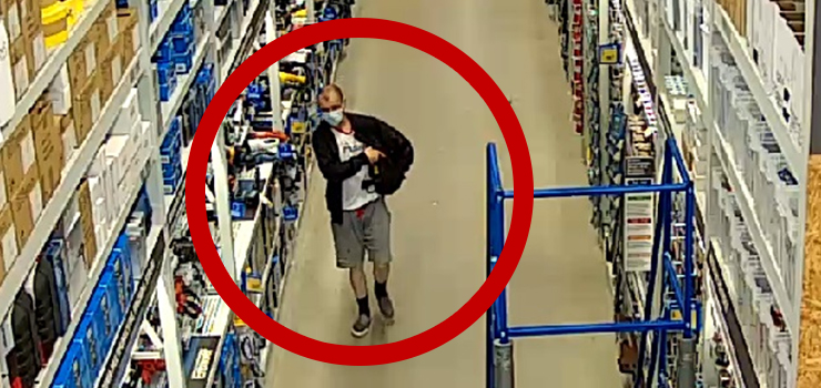 Policja poszukuje mczyzny pokazanego na zdjciu