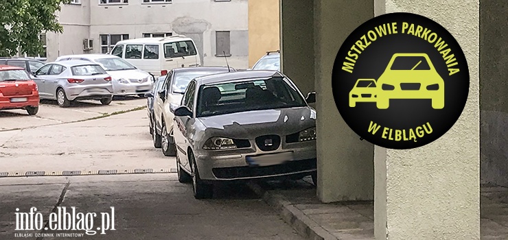 Mistrzowie parkowania w Elblągu (część 111)