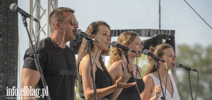 Sound'n'Grace w Elblągu. Chór zaśpiewał podczas festynu na starówce (zobacz zdjęcia)