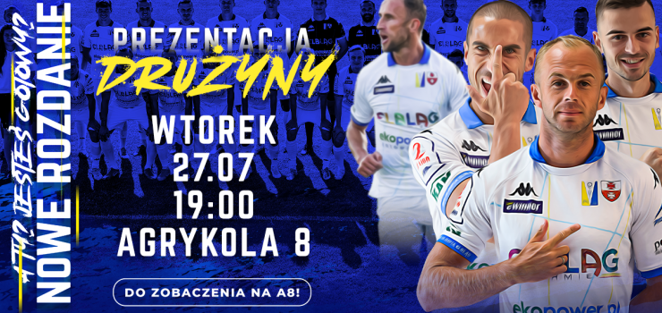 Zapraszamy na prezentację II ligowej drużyny Olimpii Elbląg