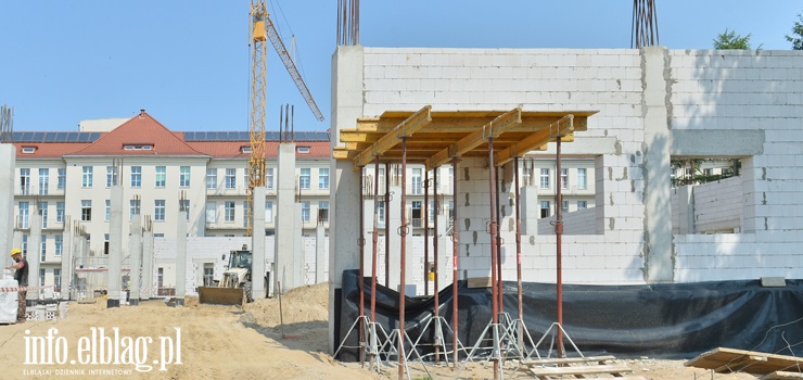 Na jakim etapie jest budowa bloku operacyjnego Szpitala Miejskiego? (zobacz zdjęcia)