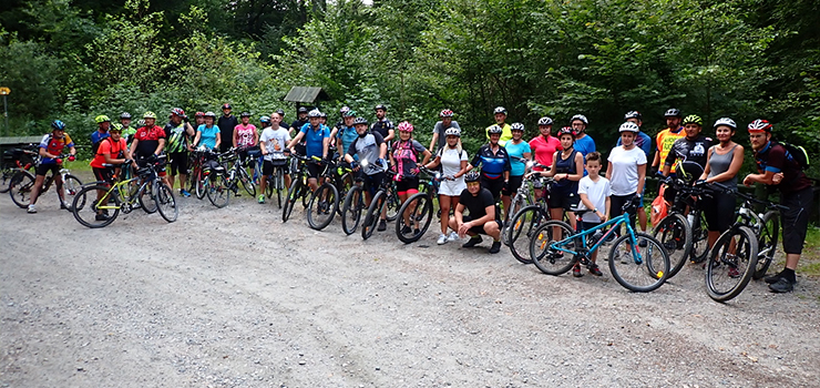 Udana nocna wycieczka rowerowa