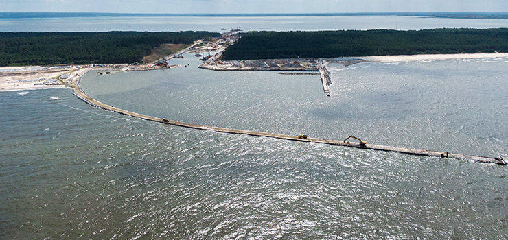 Pogłębianie kanału na Mierzei Wiślnej już trwa! (film)