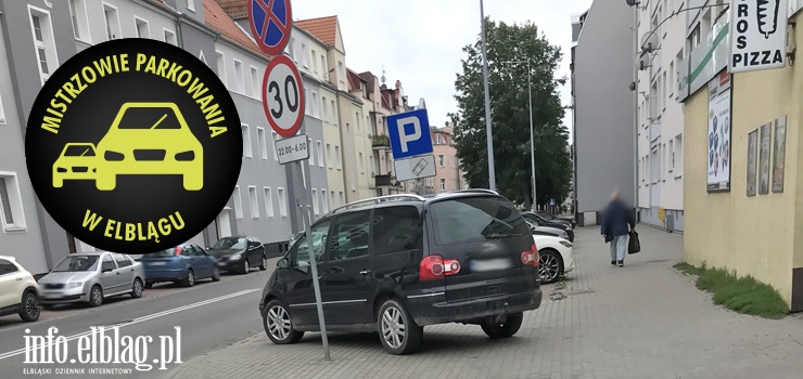 Mistrzowie parkowania w Elblągu (część 116)