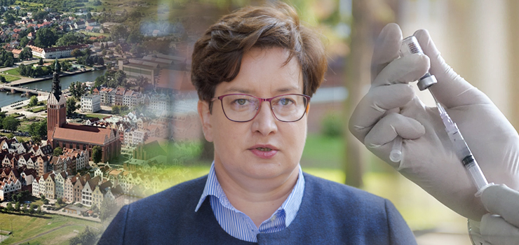 Posanka Lewicy Monika Falej: W Elblgu zaszczepionych jest 54 proc. osb. To bardzo mao