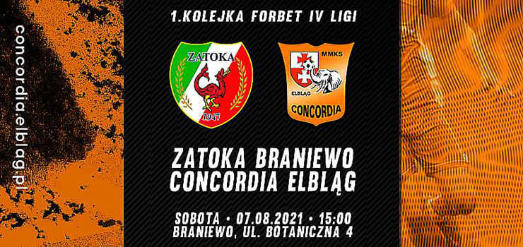 Zacząć ligę od zwycięstwa. W sobotę Concordia zagra w Braniewie z Zatoką