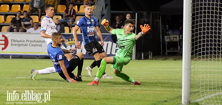 Trzy punkty zostaj w Elblgu. Olimpia pokonuje Hutnik 1:0