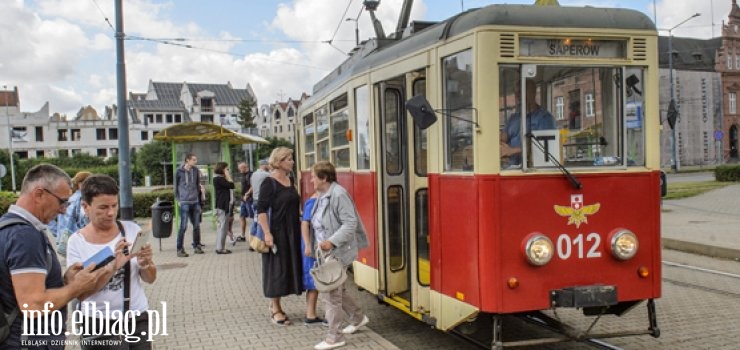 Zabytkowym tramwajem po Elblągu - zobacz zdjęcia