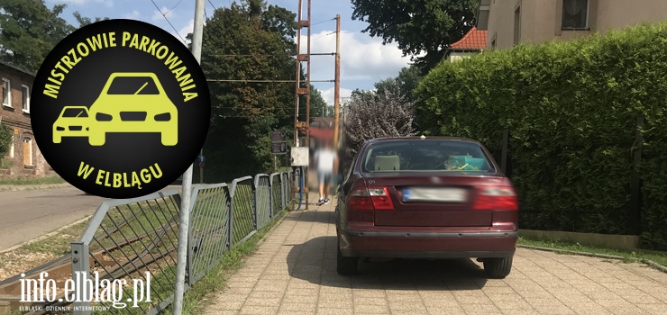 Mistrzowie parkowania w Elblągu (część 118)