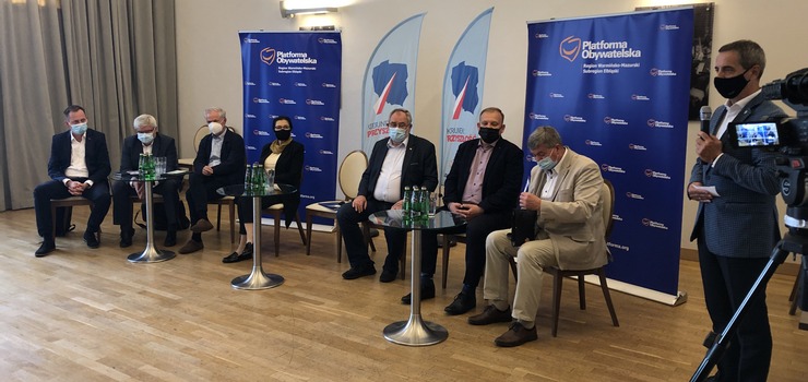 Parlamentarzyści Koalicji Obywatelskiej w Elblągu. Miasto odczuje skutki lex TVN?