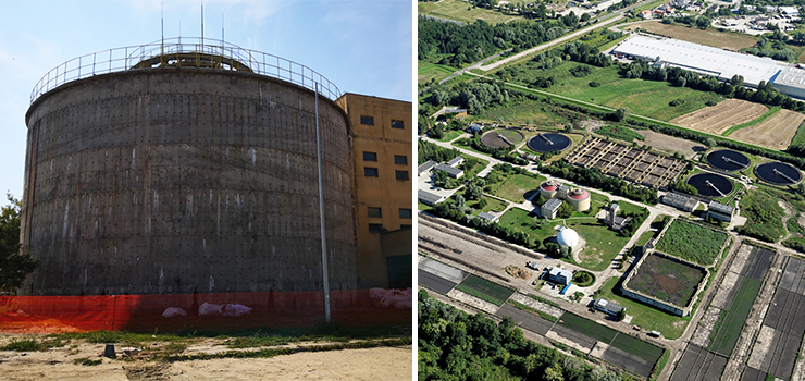 Trwają prace przy przebudowie oczyszczalni ścieków w Elblągu