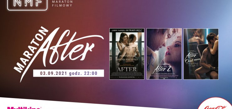 NMF: MARATON AFTER już 3 września w kinach sieci Multikino i Cinema3D !