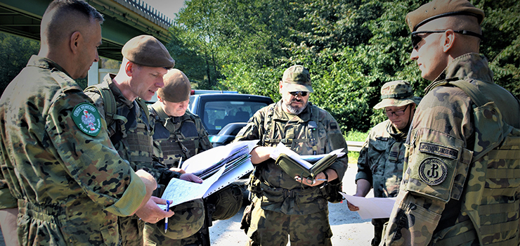 Wspólne ćwiczenia żołnierzy 43blp ze Strażą Graniczną