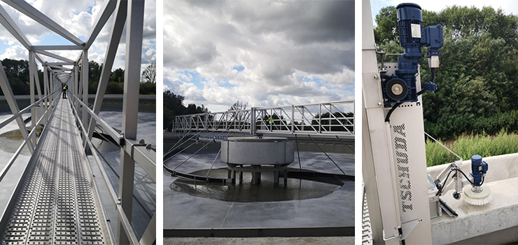 Trwają prace przy przebudowie oczyszczalni ścieków w Elblągu