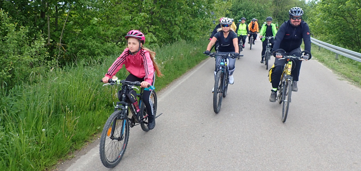 Rowerami w kierunku Tolkmicka i Kadyn