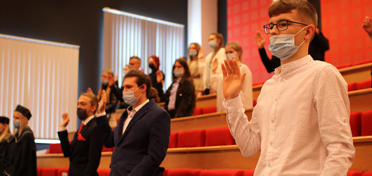 Inauguracja nowego roku akademickiego w PWSZ. Studenci wrcili na uczelni