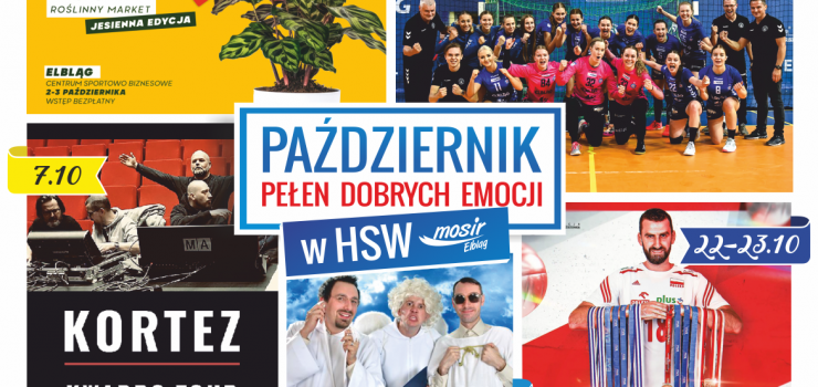 Październik pełen emocji na HSW