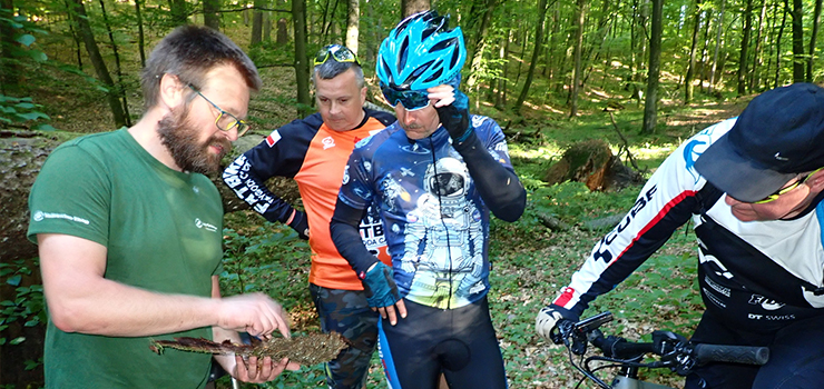 Rowerowe spacery z leśnikiem