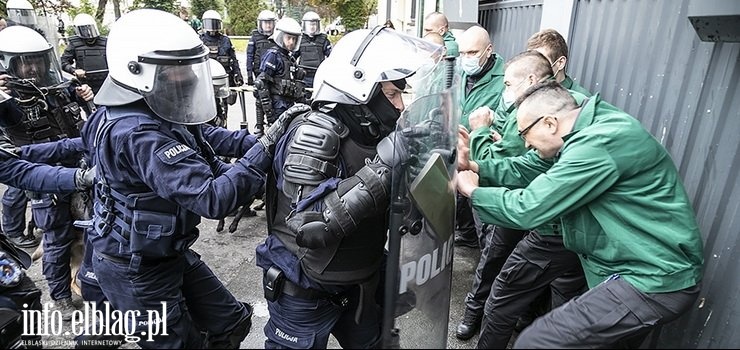 Próba odbicia osadzonego w elbląskim areszcie [zobacz zdjęcia]