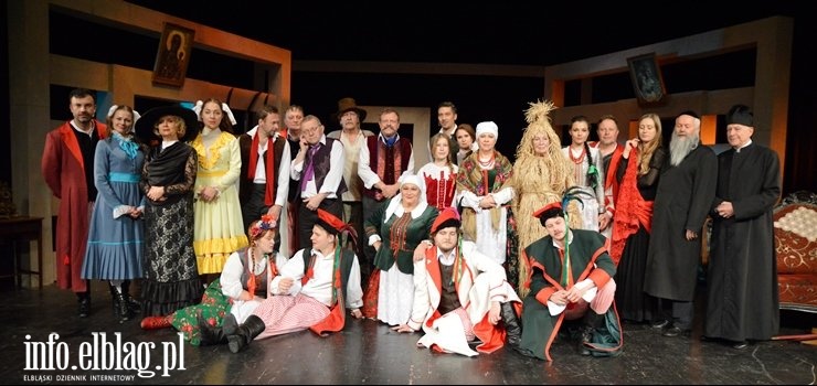 45-lecie elblskiego teatru uczczono „Weselem” Wyspiaskiego!