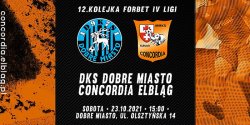 Trudna przeprawa w Dobrym Mieście. W sobotę Concordia zmierzy się z DKS-em