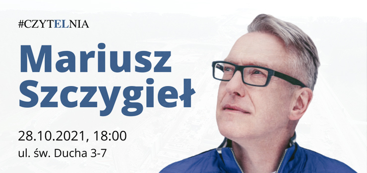 Spotkanie z reporterem Mariuszem Szczygłem w Bibliotece Elbląskiej