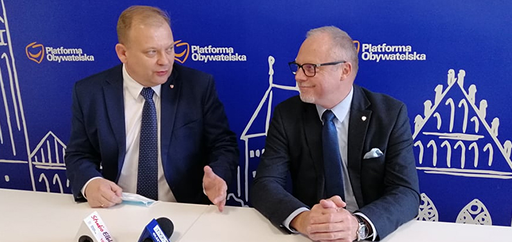 Michał Missan stanął na czele PO w Elblągu, Jacek Protas – w województwie