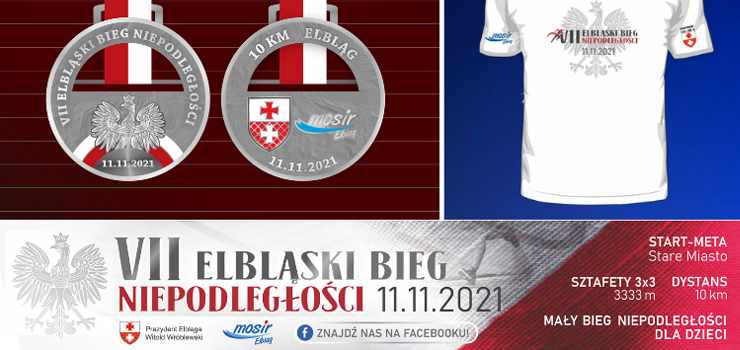 Pobiegnij po medal w koszulce Biegu Niepodległości