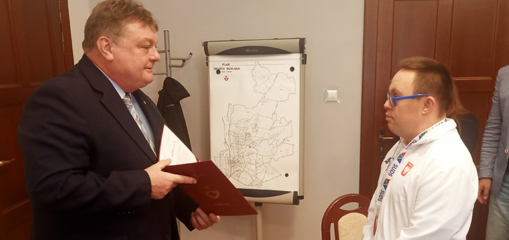 Gratulacje od Prezydenta dla medalisty z Ataku