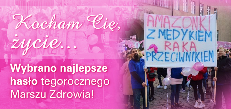 Medyk zwycięzcą konkursu na najlepsze hasło promujące "Marsz Zdrowia"