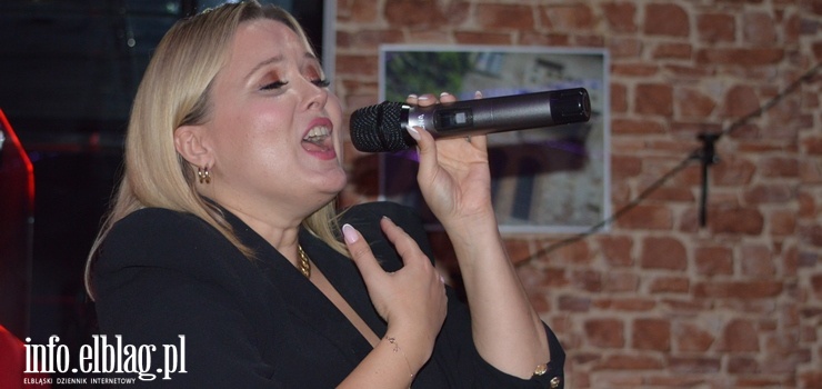 Gosia Andrzejewicz wystąpiła w Amore Mio. „Z ogromną przyjemnością przyjeżdżam do Elbląga”