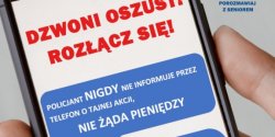 Dzwoni oszust! Rozcz si!”- kampania informacyjna na Warmii i Mazurach