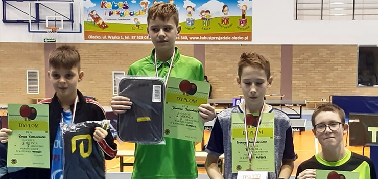 II Grand Prix woj. Warmińsko-Mazurskiego w tenisie stołowym w Olecku