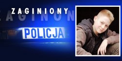 Zagin�� Sylwester Malinowski lat 16. Pom� policji odnale�� ch�opca
