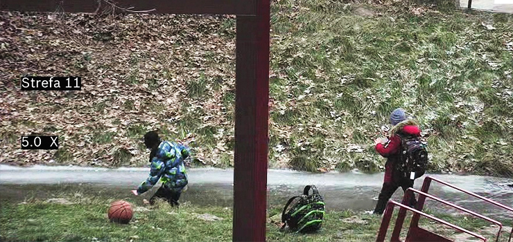 Uwaga na lód. Bądź ostrożny