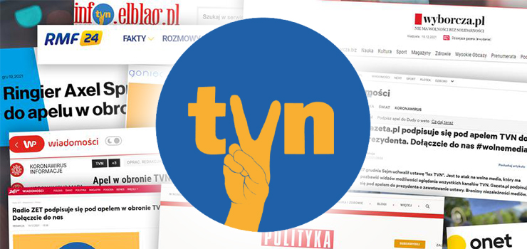 Media w obronie TVN. Stacja dzikuje za wsparcie m.in. naszej redakcji