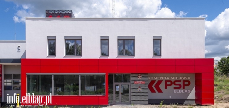 Elbląg: Strażacy od 2 lat czekają na przeprowadzkę do nowej komendy. Kiedy inwestycja się zakończy?
