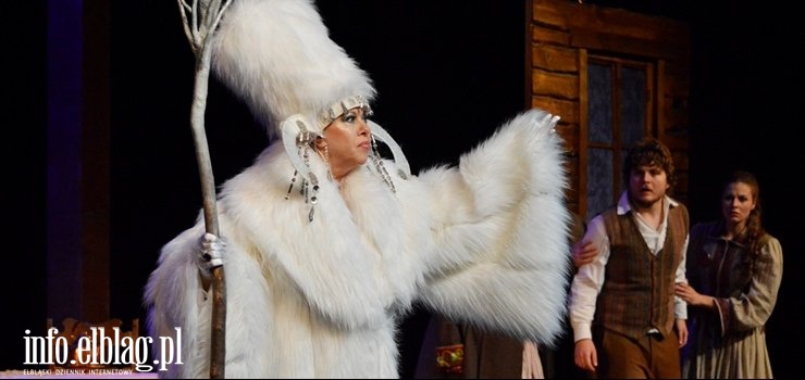 Elbląski teatr zamienił się w mroźną krainę dalekiej północy - zobacz zdjęcia