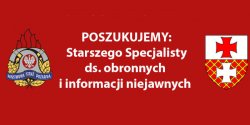 Komenda Miejska PSP w Elblgu zatrudni pracownika