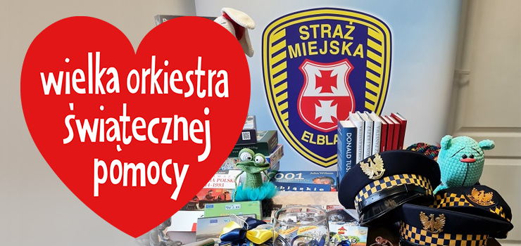 Straż Miejska w Elblągu gra z WOŚP