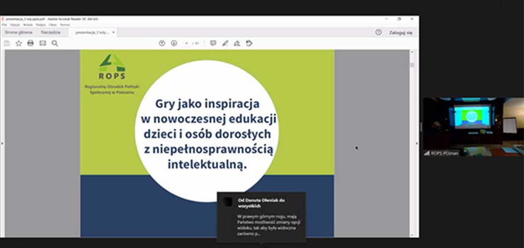 Grywalizacja w nowoczesnej edukacji dzieci i osób dorosłych z niepełnosprawnością intelektualną