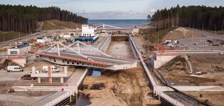 Gróbarczyk: Pod koniec tego roku pierwsze statki przepłyną przez kanał na Mierzei Wiślanej