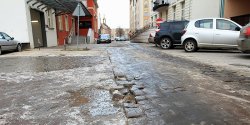 Nowa nawierzchnia, chodniki i 10 latarni. Miasto wyda 1,8 mln z� na przebudow� ul. Bednarskiej?