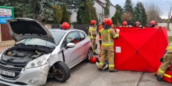 Wieje w Elbl�gu i w powiecie. Stra�acy walcz� ze skutkami wichury