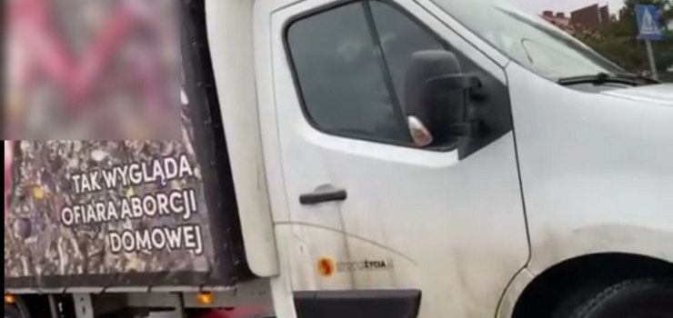 Antyaborcyjne furgonetki mogą jeździć po Elblągu?